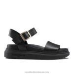صندل ميرامار فلاتفورم 8840R378 أسود نحيف Russell And Bromley