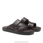 ⁦صندل zeus الانزلاق 8840R521 بني رجال Russell And Bromley⁩ - الصورة ⁦2⁩