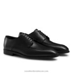 ⁦عبر المدينة المطاط الوحيد الدانتيل 8840R601 أسود رجال Russell And Bromley⁩ - الصورة ⁦2⁩
