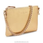 ⁦على الحقيبة الرمز البريدي سلسلة نقطة الكتف 8840R764 ذهبRussell And Bromley⁩ - الصورة ⁦2⁩