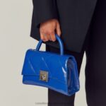 ⁦على حقيبة الاستيلاء منظم الصخور 8840R728 أزرق نحيف Russell And Bromley⁩ - الصورة ⁦4⁩