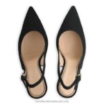 ⁦على مضخة نقطة slingback نقطة 8840R103 أسود نحيف Russell And Bromley⁩ - الصورة ⁦3⁩