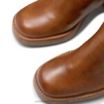 ⁦غاوتشو حذاء طويل بكعب عريض للركبة 8840R341 بني نحيف Russell And Bromley⁩ - الصورة ⁦3⁩