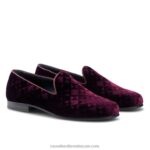 ⁦فستان بازيليكا سهل الارتداء 8840R579 أحمر رجال Russell And Bromley⁩ - الصورة ⁦2⁩