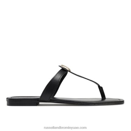 قرص لوريتا تقليم اصبع القدم ثونغ 8840R391 أسود نحيف Russell And Bromley