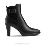 قطرة المطر dryleks منصة التمهيد الكاحل 8840R280 أسود نحيف Russell And Bromley