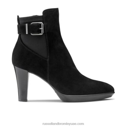 قطرة مطر منصة التمهيد الكاحل 8840R261 أسود نحيف Russell And Bromley