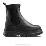 قهر حذاء تشيلسي 8840R267 أسود نحيف Russell And Bromley