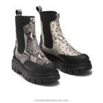 ⁦قهر حذاء تشيلسي 8840R302 أسود نحيف Russell And Bromley⁩ - الصورة ⁦2⁩