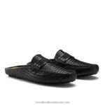 ⁦كابريوليه عارية الذراعين متعطل 8840R499 أسود رجال Russell And Bromley⁩ - الصورة ⁦2⁩
