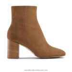 كاتي الحذاء بكعب 8840R297 بني نحيف Russell And Bromley