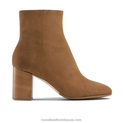 كاتي الحذاء بكعب 8840R297 بني نحيف Russell And Bromley