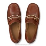⁦كتلة شكل منصة متعطل 8840R109 بني نحيف Russell And Bromley⁩ - الصورة ⁦3⁩
