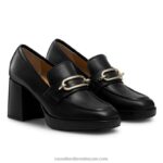 ⁦كتلة شكل منصة متعطل 8840R110 أسود نحيف Russell And Bromley⁩ - الصورة ⁦2⁩