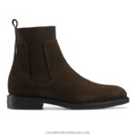 كتيبة الحذاء تشيلسي 8840R621 بني رجال Russell And Bromley