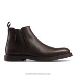 كريب دوبلين الوحيد تشيلسي 8840R617 بني رجال Russell And Bromley