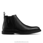 كريب دوبلين الوحيد تشيلسي 8840R618 أسود رجال Russell And Bromley