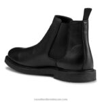 ⁦كريب دوبلين الوحيد تشيلسي 8840R618 أسود رجال Russell And Bromley⁩ - الصورة ⁦3⁩