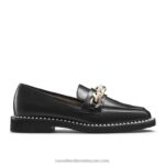 كليوباترا سلسلة متعطل 8840R224 أسود نحيف Russell And Bromley