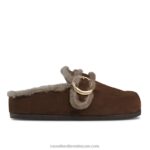 لوكسو عارية الذراعين سدادة متعطل 8840R253 بني نحيف Russell And Bromley