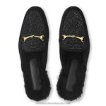 ⁦متعطل منمق عارية الذراعين متعطل 8840R228 أسود نحيف Russell And Bromley⁩ - الصورة ⁦3⁩