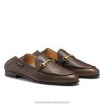 ⁦متعطل snaffle متعطل 8840R214 بني نحيف Russell And Bromley⁩ - الصورة ⁦2⁩