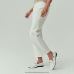 ⁦متعطل snaffle متعطل 8840R229 أبيض نحيف Russell And Bromley⁩ - الصورة ⁦4⁩
