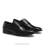 ⁦مربع اصبع القدم الدانتيل يصل البنك 8840R597 أسود رجال Russell And Bromley⁩ - الصورة ⁦2⁩