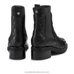 ⁦مسمار الالعاب النارية تشيلسي التمهيد 8840R322 أسود نحيف Russell And Bromley⁩ - الصورة ⁦3⁩