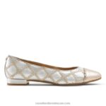 مضخة باليه boulevard2 8840R243 معدني نحيف Russell And Bromley