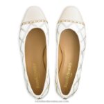 ⁦مضخة باليه boulevard2 8840R250 أبيض نحيف Russell And Bromley⁩ - الصورة ⁦3⁩
