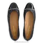 ⁦مضخة باليه بوليفارد بيرل 8840R240 أسود نحيف Russell And Bromley⁩ - الصورة ⁦3⁩