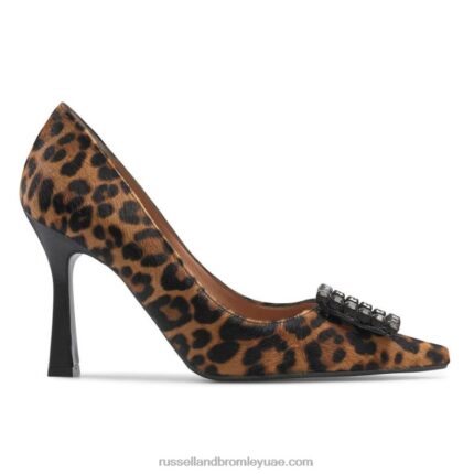 مضخة مرصعة بالجواهر 8840R184 فهد نحيف Russell And Bromley