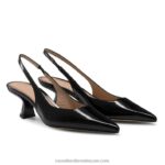 ⁦مضخة نقطة خلفية حبال slingpoint 8840R117 أسود نحيف Russell And Bromley⁩ - الصورة ⁦2⁩