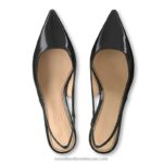 ⁦مضخة نقطة خلفية حبال slingpoint 8840R117 أسود نحيف Russell And Bromley⁩ - الصورة ⁦3⁩