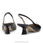 ⁦مضخة نقطة خلفية حبال slingpoint 8840R117 أسود نحيف Russell And Bromley⁩ - الصورة ⁦4⁩