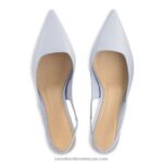 ⁦مضخة نقطة slingpoint slingback 8840R90 أزرق نحيف Russell And Bromley⁩ - الصورة ⁦3⁩