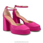 ⁦منصة المتطرفة لا تشوبه شائبة 8840R138 لون القرنفل نحيف Russell And Bromley⁩ - الصورة ⁦2⁩