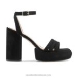 منصة حلوى أنبوبي المتطرفة 8840R418 أسود نحيف Russell And Bromley
