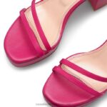 ⁦منصة Strappy 8840R175 لون القرنفل نحيف Russell And Bromley⁩ - الصورة ⁦4⁩