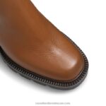 ⁦منع الحذاء تشيلسي مشدود 8840R318 بني نحيف Russell And Bromley⁩ - الصورة ⁦4⁩