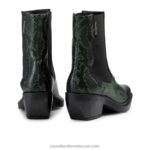 ⁦ناشفيل ويسترن تشيلسي التمهيد 8840R332 أخضر نحيف Russell And Bromley⁩ - الصورة ⁦3⁩