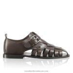 نبتون صندل التوى الصياد 8840R523 بني رجال Russell And Bromley