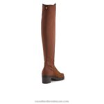 ⁦نصف الحذاء الكامل الركبة عالية 8840R353 بني نحيف Russell And Bromley⁩ - الصورة ⁦3⁩