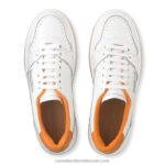 ⁦نعل بأربطة متباينة ريترو 8840R52 أبيض نحيف Russell And Bromley⁩ - الصورة ⁦3⁩