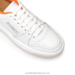 ⁦نعل بأربطة متباينة ريترو 8840R52 أبيض نحيف Russell And Bromley⁩ - الصورة ⁦4⁩