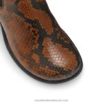 ⁦هاكني سكوب اصبع القدم التمهيد تشيلسي 8840R317 تان نحيف Russell And Bromley⁩ - الصورة ⁦4⁩