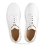 ⁦هتاف حذاء رياضي 8840R84 أبيض نحيف Russell And Bromley⁩ - الصورة ⁦3⁩