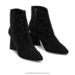 ⁦وأشار التمهيد حجر الراين روكسي 8840R324 أسود نحيف Russell And Bromley⁩ - الصورة ⁦2⁩