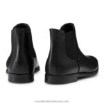 ⁦يصل الحذاء الوحيد المطاطي المدينة 8840R628 أسود رجال Russell And Bromley⁩ - الصورة ⁦4⁩